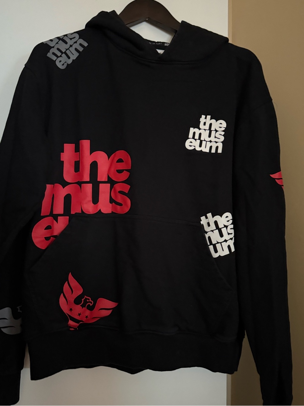 The Museum x D.C. United Pullover Hoodie Men’s Medium Black
